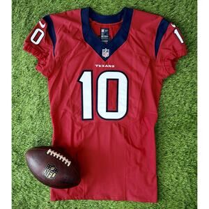 DeAndre Hopkins Houston Texans Team Issued Football 2015 Authentic Game Jersey